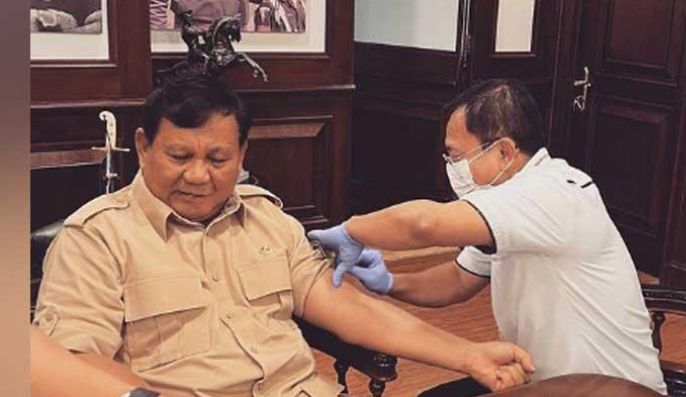 Ini Alasan Menhan Prabowo Mau Disuntik Vaksin Nusantara